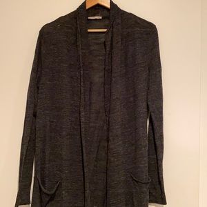 Zara L very long lightweight cardigan navy